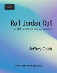 Roll, Jordan, Roll SATB choral sheet music cover Thumbnail